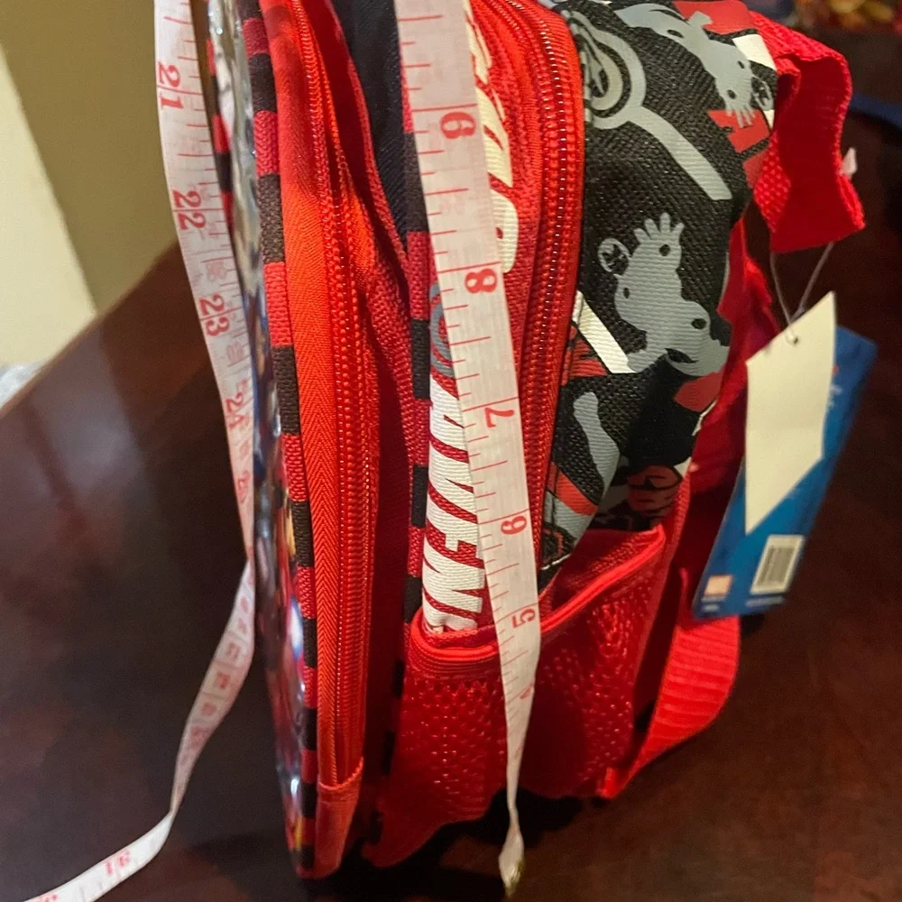 Marvel Avengers Small Kids Backpack - Red and Blue